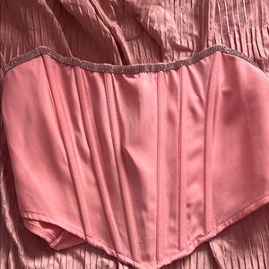Elegant Pink Corset